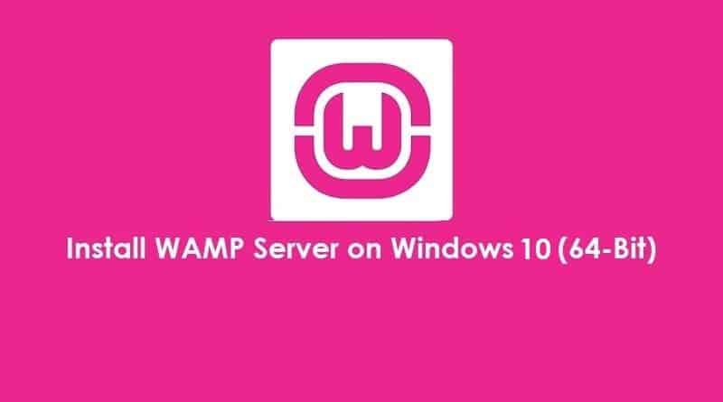 How to Install WAMP server in Windows 10 64 bit