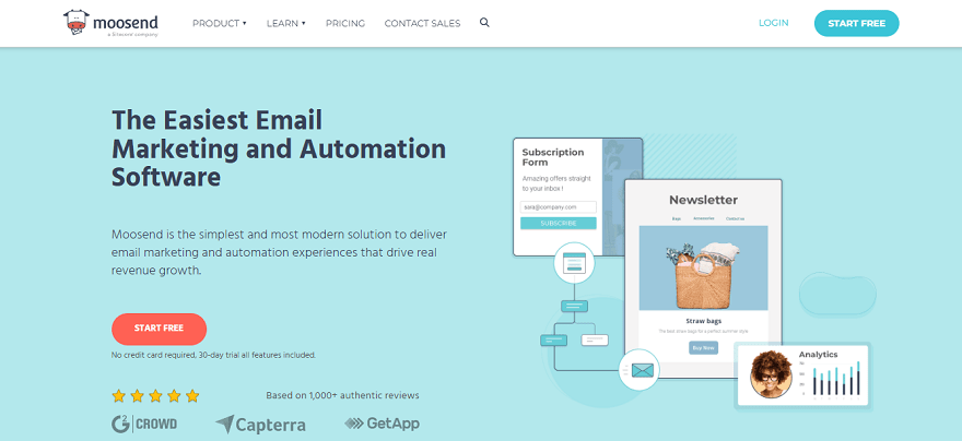 What is Moosend? The Easiest Email Marketing & Automation Software