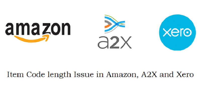 Amazon Xero A2X Item Code Length Issue