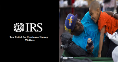 IRS Tax Relief - Hurricane Harvey Victims