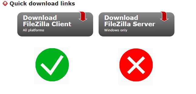 Quick Download FileZilla Client